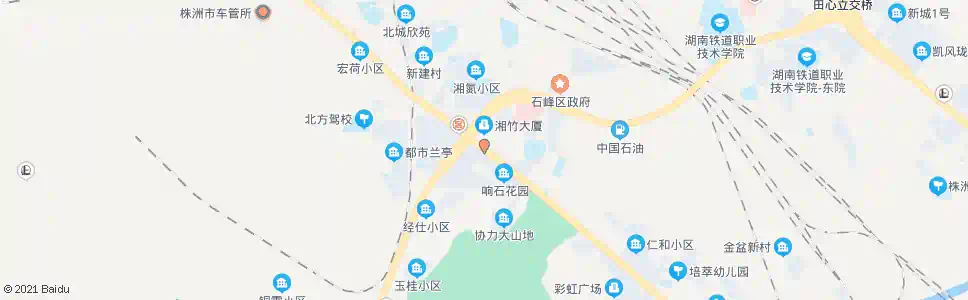 株洲响石广场南口_公交站地图_株洲公交_妙搜公交查询2025