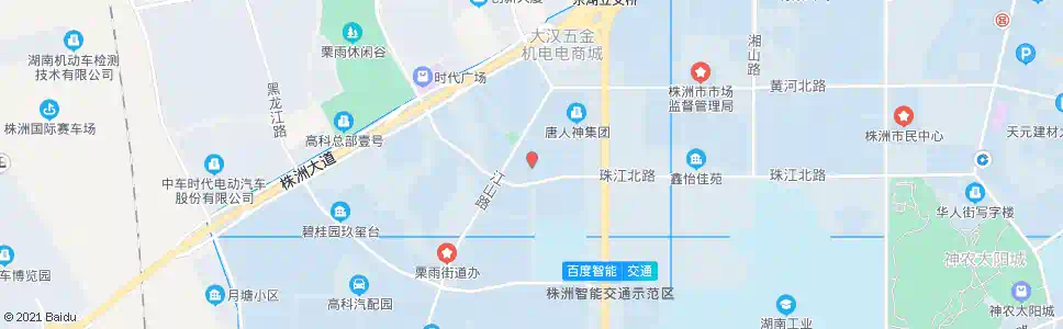 株洲香山美境_公交站地图_株洲公交_妙搜公交查询2025