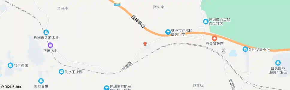 株洲侯家冲_公交站地图_株洲公交_妙搜公交查询2025