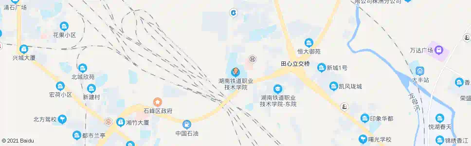 株洲湘潭职业技术学院_公交站地图_株洲公交_妙搜公交查询2025