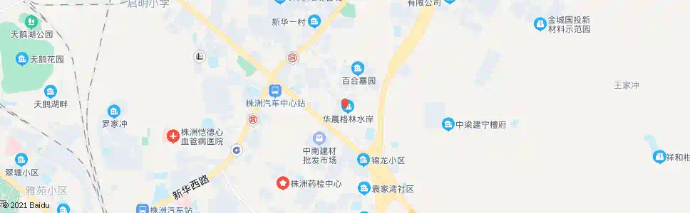 株洲吴家冲_公交站地图_株洲公交_妙搜公交查询2025