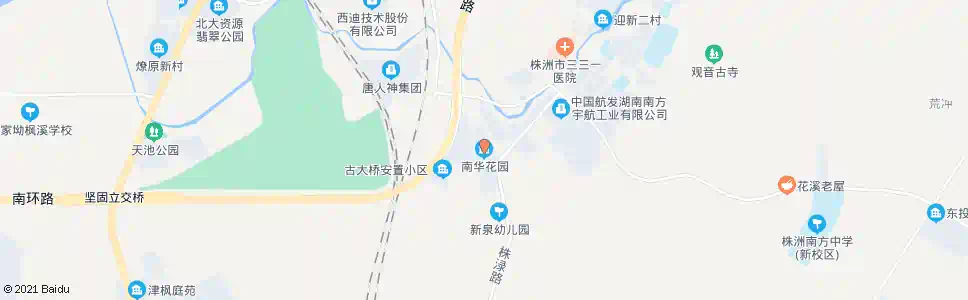 株洲南华小区_公交站地图_株洲公交_妙搜公交查询2025