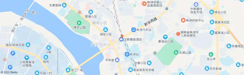 株洲新华桥_公交站地图_株洲公交_妙搜公交查询2025