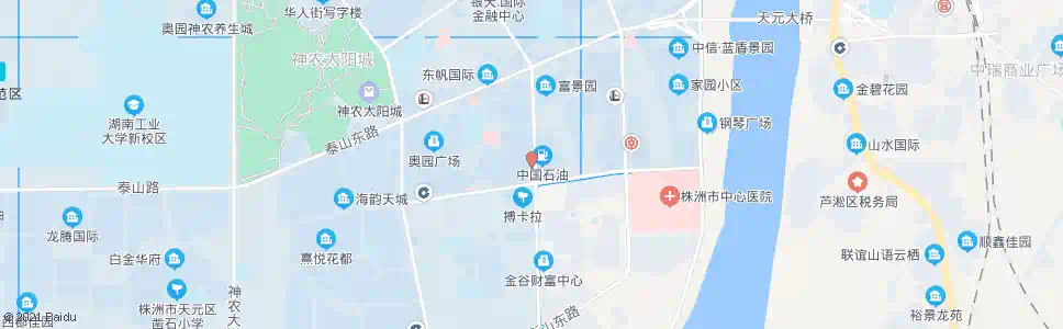 株洲公交河西基地_公交站地图_株洲公交_妙搜公交查询2025