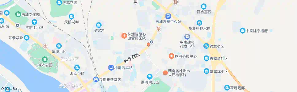 株洲荷叶塘_公交站地图_株洲公交_妙搜公交查询2025