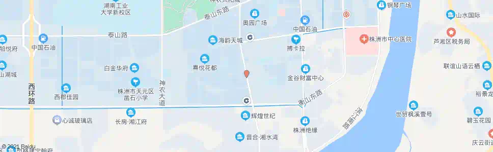 株洲珠江花园_公交站地图_株洲公交_妙搜公交查询2025