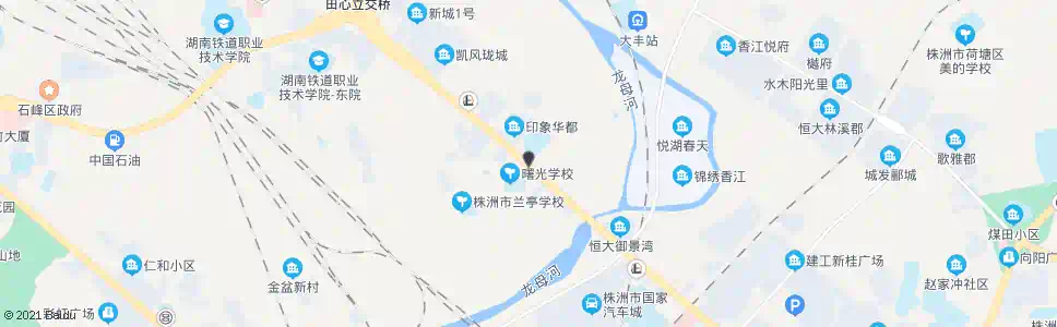 株洲红旗北路_公交站地图_株洲公交_妙搜公交查询2025