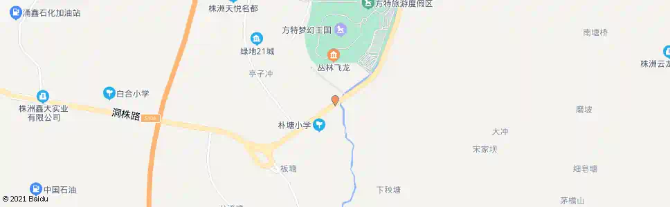 株洲云田路南_公交站地图_株洲公交_妙搜公交查询2025