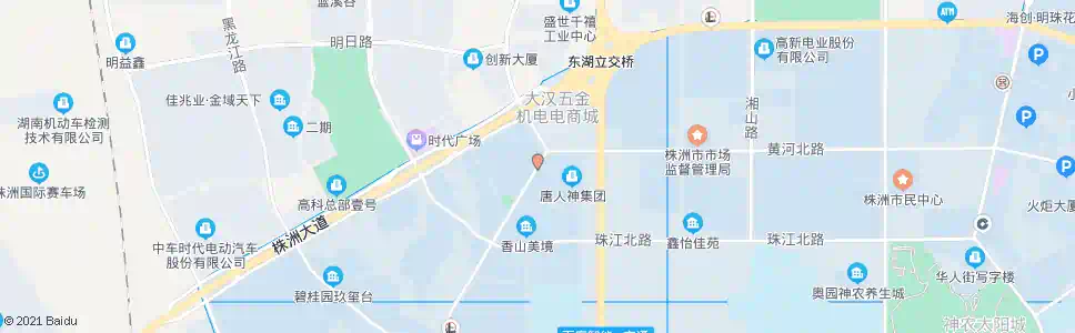 株洲楠湖山庄_公交站地图_株洲公交_妙搜公交查询2025