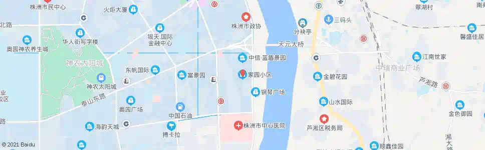 株洲家园小区_公交站地图_株洲公交_妙搜公交查询2025