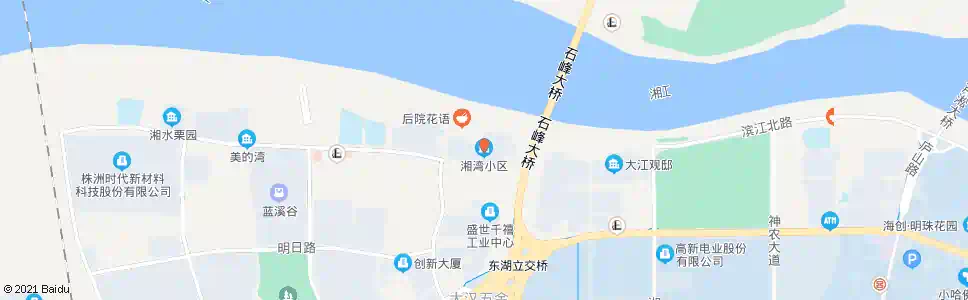株洲湘湾小区_公交站地图_株洲公交_妙搜公交查询2025