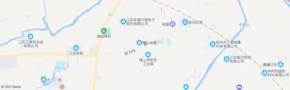 常州新安塔陵_公交站地图_常州公交_妙搜公交查询2025