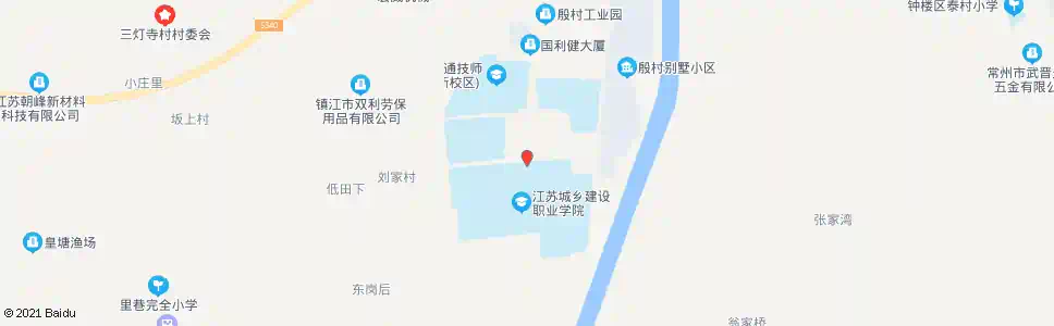 常州城建学院北门_公交站地图_常州公交_妙搜公交查询2025