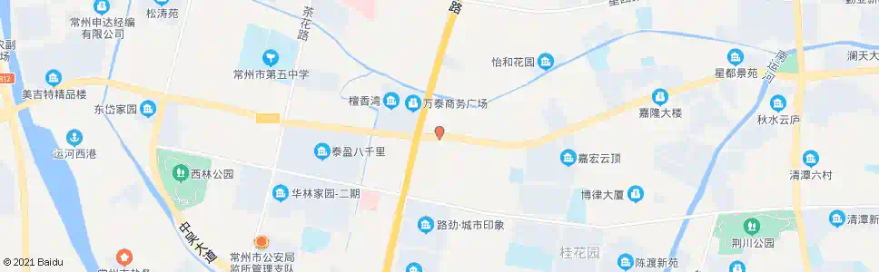 常州龙江路怀德路_公交站地图_常州公交_妙搜公交查询2025