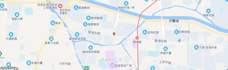 常州兰陵路聚湖路_公交站地图_常州公交_妙搜公交查询2025
