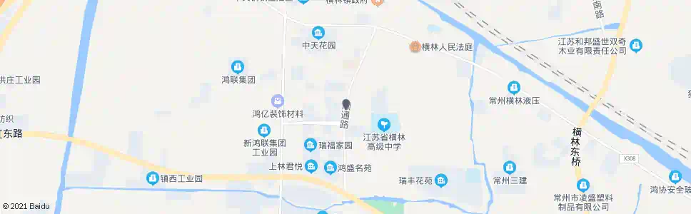 常州横林花园路_公交站地图_常州公交_妙搜公交查询2025