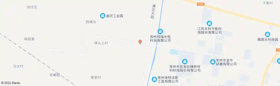 常州浦西大街_公交站地图_常州公交_妙搜公交查询2025