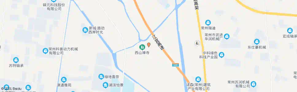 常州西山寺_公交站地图_常州公交_妙搜公交查询2025