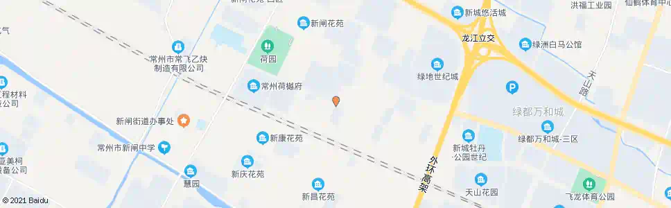 常州新龙路新康路_公交站地图_常州公交_妙搜公交查询2025