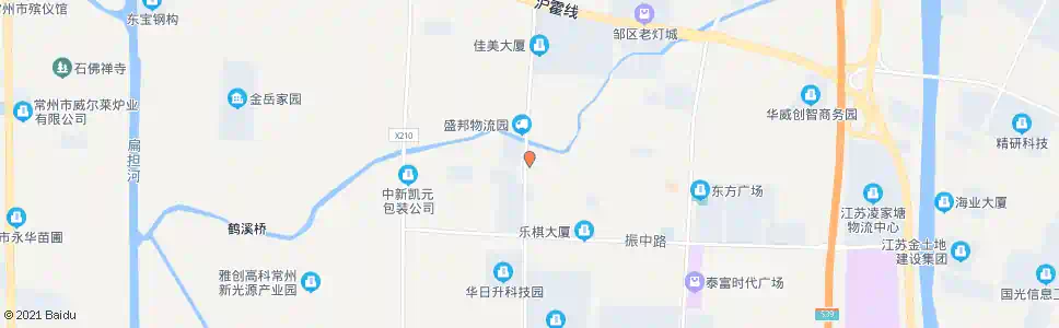 常州工业大道会灵路_公交站地图_常州公交_妙搜公交查询2025