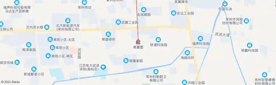 常州南夏墅街道_公交站地图_常州公交_妙搜公交查询2025