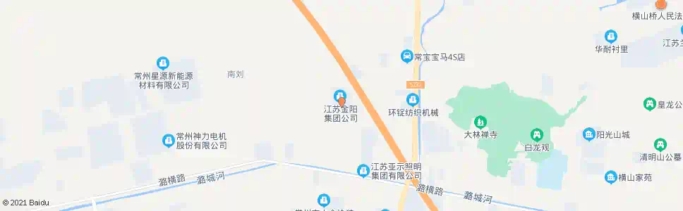 常州金丰村_公交站地图_常州公交_妙搜公交查询2025