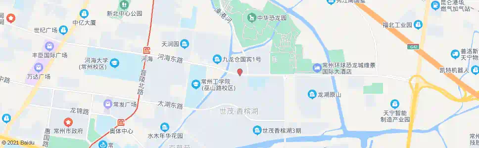 常州河海路龙业路_公交站地图_常州公交_妙搜公交查询2025