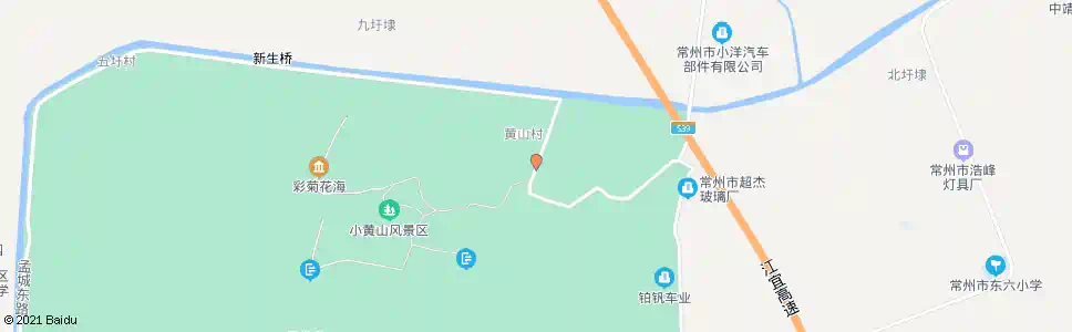 常州黄山村_公交站地图_常州公交_妙搜公交查询2025