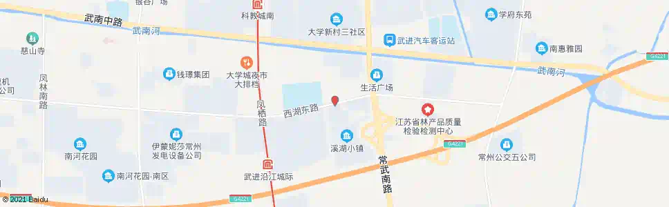 常州西湖路凤翔路_公交站地图_常州公交_妙搜公交查询2025