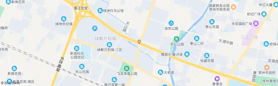 常州龙城大道长江路(前桥小区)_公交站地图_常州公交_妙搜公交查询2025