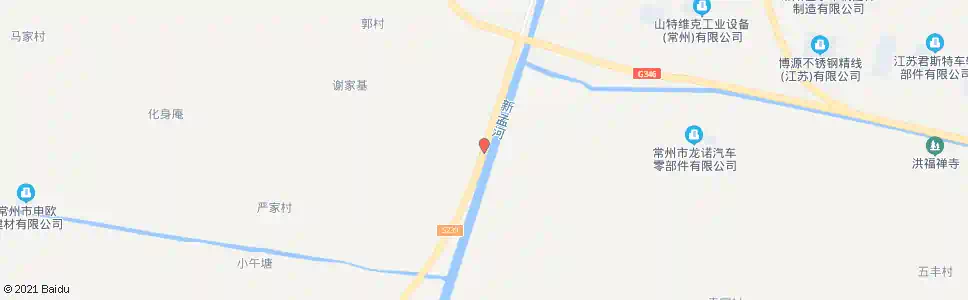 常州西夏墅查家村_公交站地图_常州公交_妙搜公交查询2025