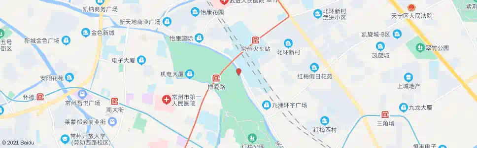 常州新丰东桥(火车站)_公交站地图_常州公交_妙搜公交查询2025