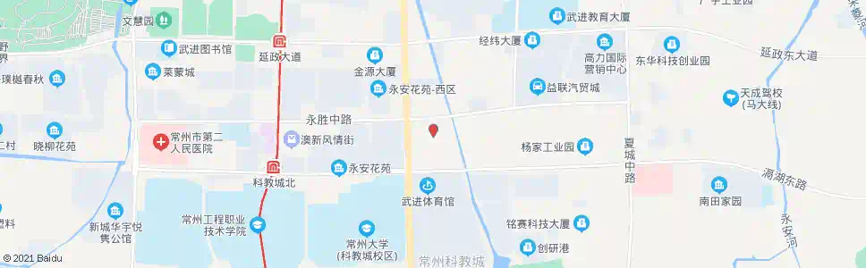 常州武进教师进修学校_公交站地图_常州公交_妙搜公交查询2025