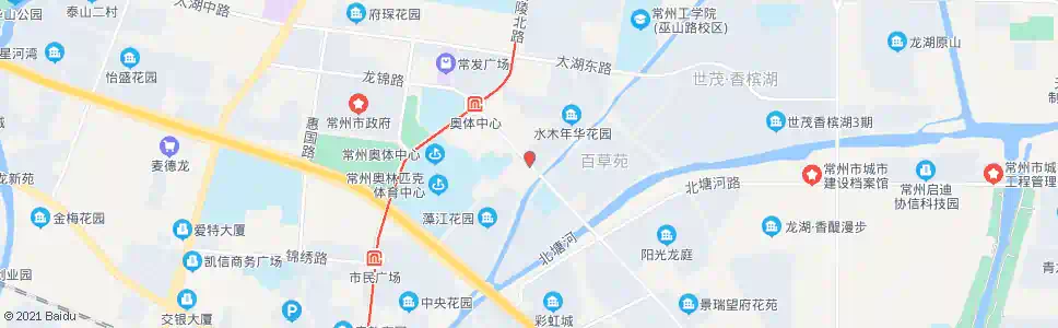 常州龙锦路天目山路_公交站地图_常州公交_妙搜公交查询2025