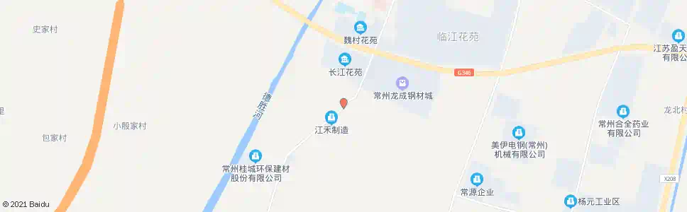 常州丰收桥南_公交站地图_常州公交_妙搜公交查询2025