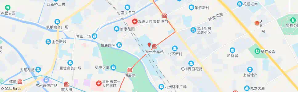 常州公交总站_公交站地图_常州公交_妙搜公交查询2025