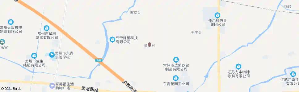 常州黄俸村_公交站地图_常州公交_妙搜公交查询2025