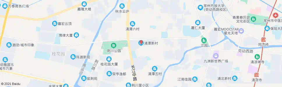 常州清潭新村_公交站地图_常州公交_妙搜公交查询2025