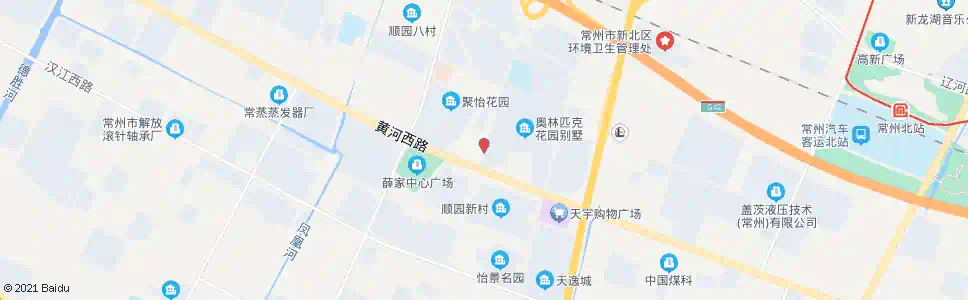 常州顺园一村_公交站地图_常州公交_妙搜公交查询2025