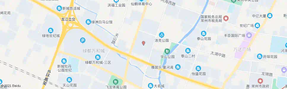 常州华山路太湖路(前桥小区东)_公交站地图_常州公交_妙搜公交查询2025