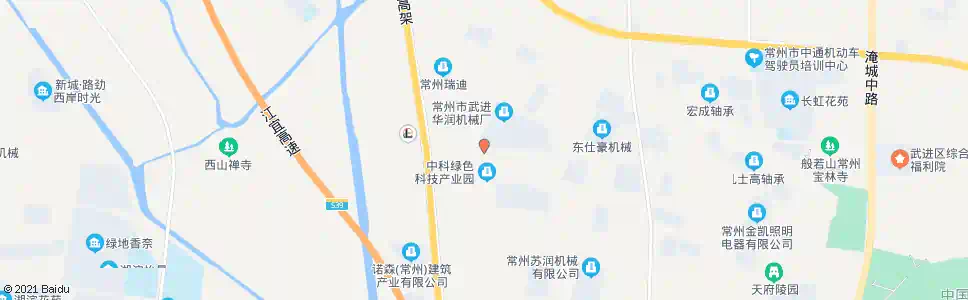 常州虹西路漕溪路_公交站地图_常州公交_妙搜公交查询2025