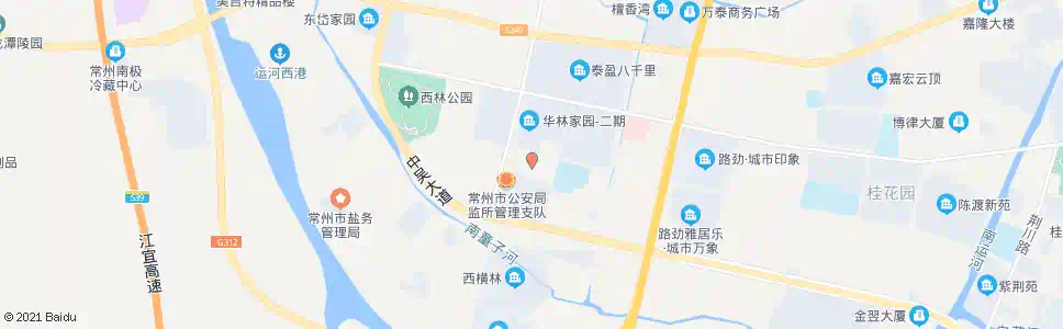 常州华林家园_公交站地图_常州公交_妙搜公交查询2025