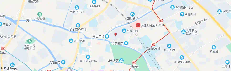 常州新天地花苑_公交站地图_常州公交_妙搜公交查询2025
