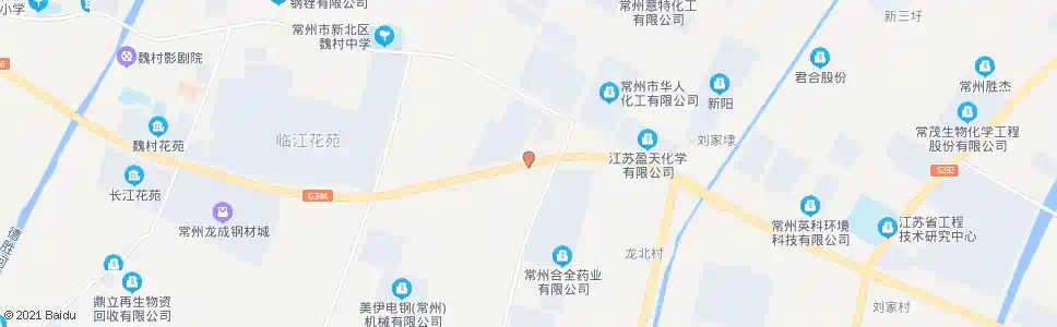 常州魏家滩_公交站地图_常州公交_妙搜公交查询2025