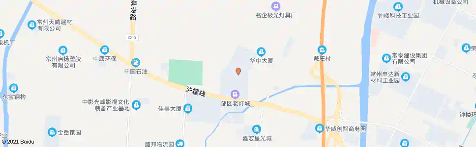 常州邹区灯具城_公交站地图_常州公交_妙搜公交查询2025