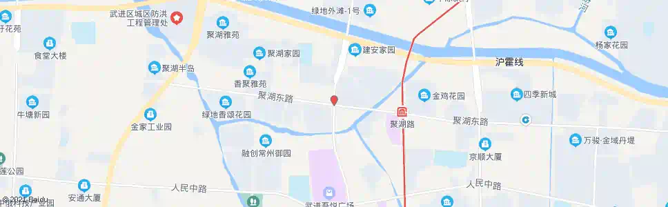 常州聚湖路兰陵路_公交站地图_常州公交_妙搜公交查询2025