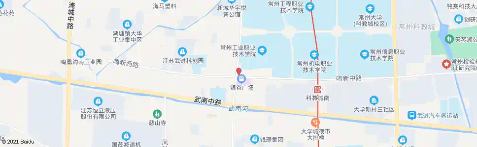 常州轻工学院_公交站地图_常州公交_妙搜公交查询2025