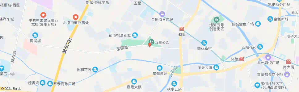 常州星园桥_公交站地图_常州公交_妙搜公交查询2025