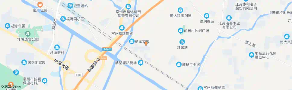 常州航运家园_公交站地图_常州公交_妙搜公交查询2025
