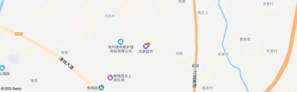 常州戎家村委_公交站地图_常州公交_妙搜公交查询2025